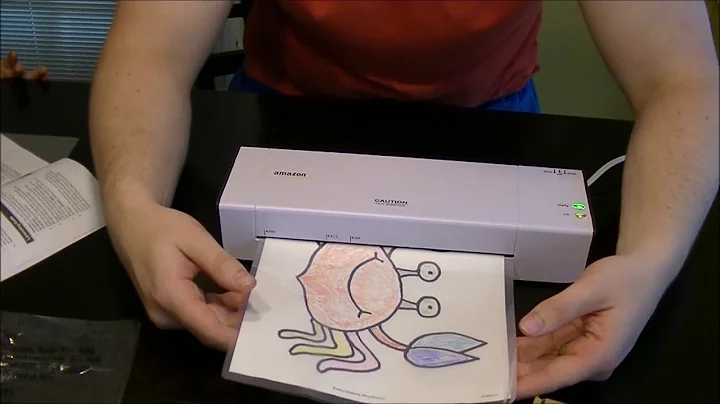 AmazonBasics Thermal Laminator unboxing and review