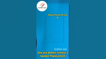 OnePlus bullets wireless Z speaker Replacement || Fix one side NOT WORKING || buttonset