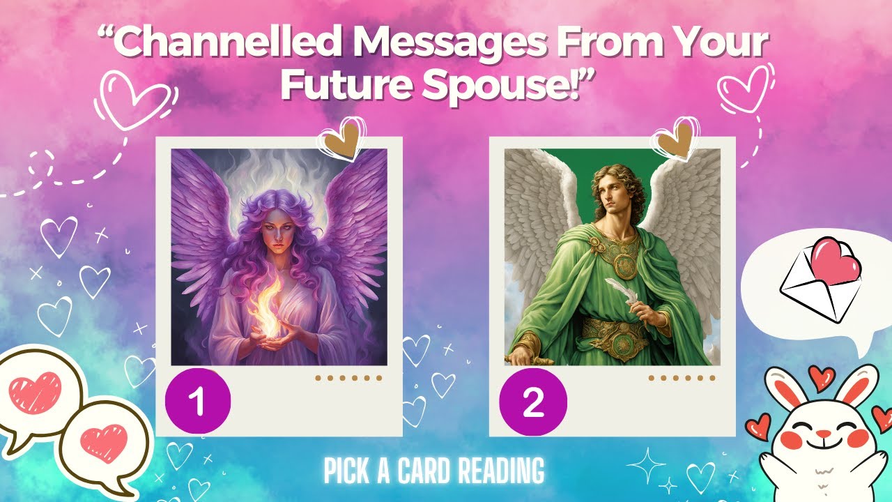 Love💌💖 Channelled Love Messages From Your Future Spouse💌 Pick a Card ...