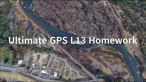 Ultimate GPS Lesson 13 Homework - Calculate Distance and Heading Between Two GPS Points