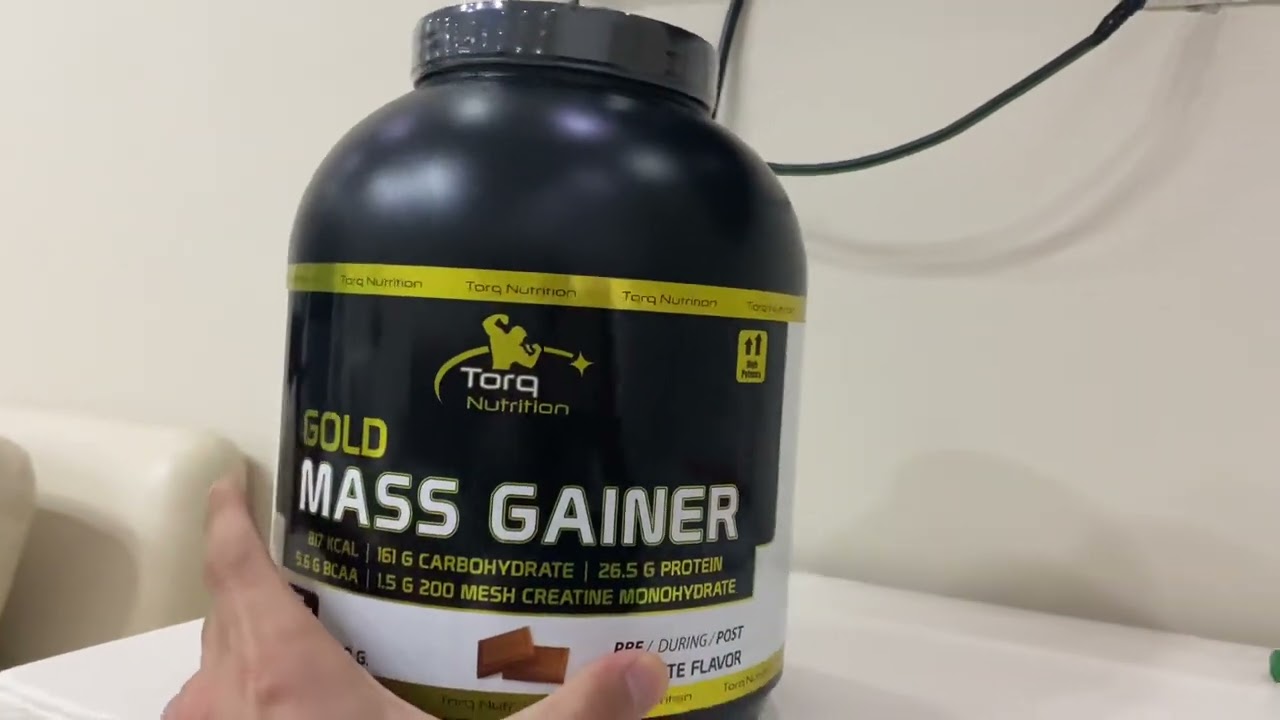 TORQ NUTRITION GOLD MASS GAİNER - İNCELEMESİ #gainer #spor #protein #supplement #fitness