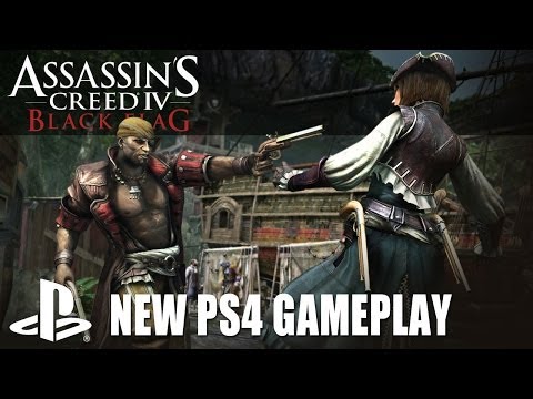 Assassin's Creed IV - New PS4 Gameplay: Exploring Havana & Nassau on PlayStation 4