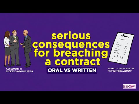 Oral vs. Written Contract Which is Enforceable?