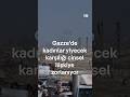 Gazze'de yiyecek karşılığı cinsel istismar