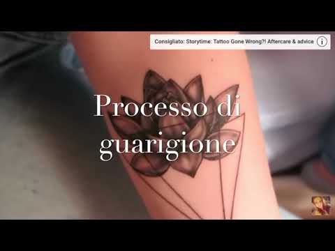 Video: Processo Di Guarigione Del Tatuaggio: Passaggi, Post-terapia E Precauzioni