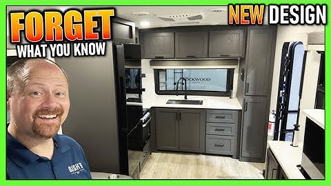 RADICAL new NO SLIDE RV Concept! 2026 Rockwood Ultra Series 301FKT Couple