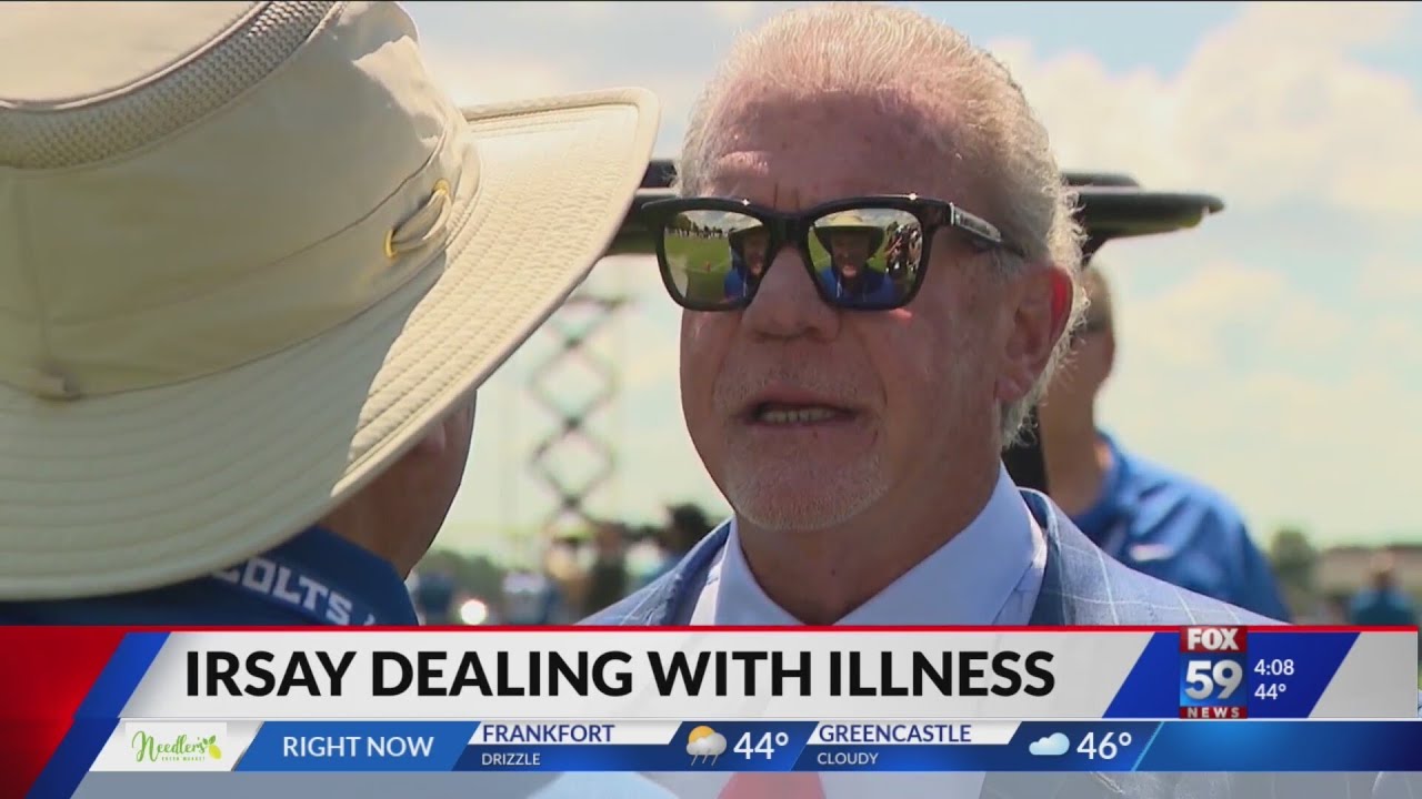 Colts owner Jim Irsay being treated for severe respiratory illness ...