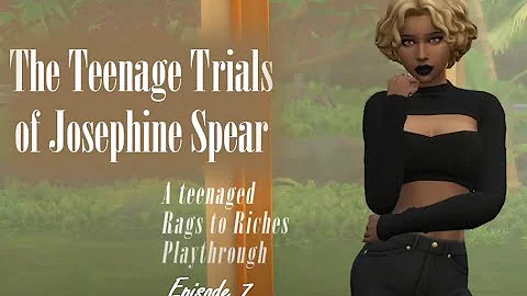#sims4letsplay - The Teenage Trials of Josephine S...