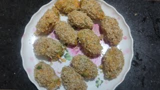 Home made veg cutlet | Easy veg cutlet | வெஜிடபுள் கட்லெட் | Veg Cutlet | Veg Starter | Snack Recipe