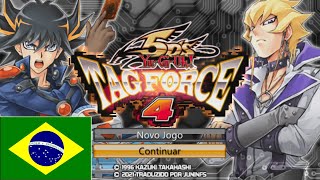 Yu-Gi-Oh! 5D's Tag Force 6 PT-BR - 100% Traduzido, Início de Gameplay 