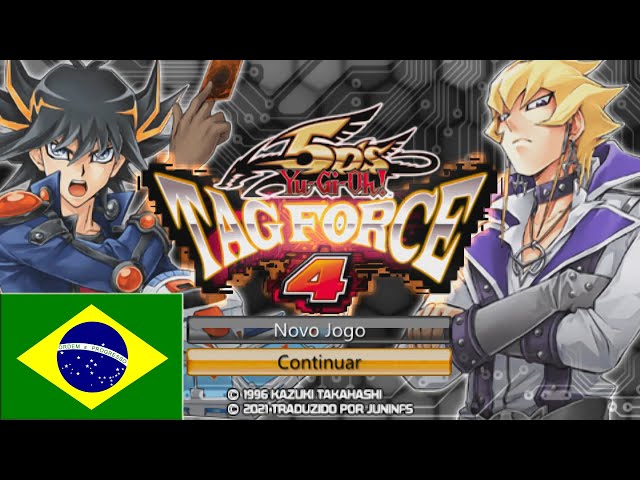 Yu-Gi-Oh! 5D's Tag Force 6 PT-BR - 100% Traduzido, Início de Gameplay 