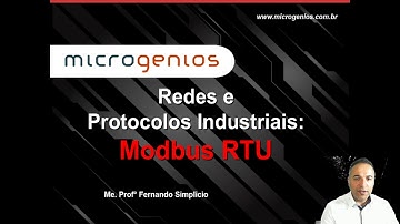 Aulas Modbus RTU - Curso de Redes e Protocolos Industriais no Curso da Formação Turma 11