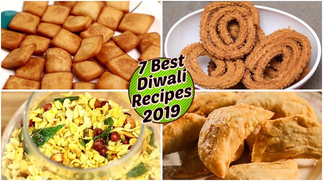 Diwali Farsan Recipes | Diwali Faral | Mithai | Karanji, Shakarpara, Chakli, Besan Ladoo, Chivda | Rajshri Food