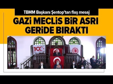 TBMM Başkanı Şentop,