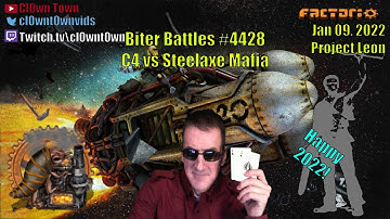 Factorio Biter Battles - Behemoth League - C4 vs Steelaxe Mafia