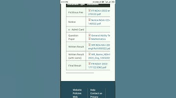UPSC NDA 1 FINAL RESULT 2022 KAISE CHECK KARE🔥 .
