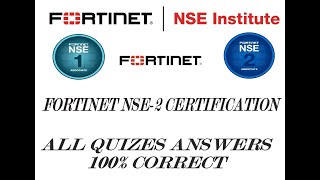 Fortinet NSE 2 Certification Lesson 12 - WEB FILTER QUIZ Answers 100%