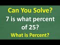 Understanding Percentages