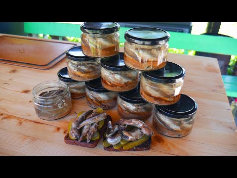 Шпроты домашние - Рецепт натуральных рыбных консервов