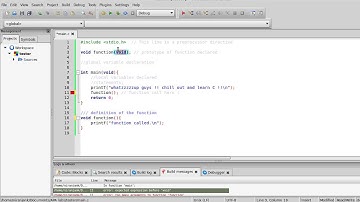 Session 1 : Fundamaentals : Basic Structure of C program