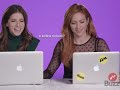 brittany snow and anna kendrick bullying each other in interviews