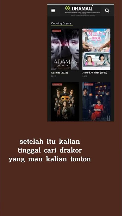 cara menonton drakor tanpa aplikasi 😱 cuma pakai website aja lohh