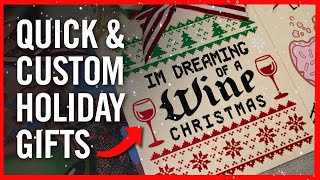 Last Minute Holiday Gift Ideas With Your Heat Press