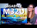 Test du gigabyte m32u  le moniteur de jeu 4k  abordable 