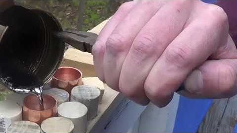 Flint knaping tool making   Copper Bopper part 1