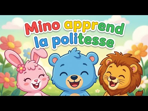 Mino le mignon apprend la politesse - Comptine pour bébés - Le Monde des Minos