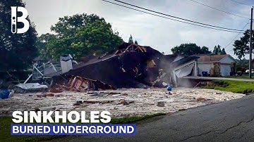 Terrifying Sinkholes Swallow Homes and Lives Underground | Blueprint