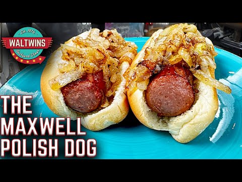 Making My Wife's Favorite Item from PORTILLO'S, THE MAXWELL FRIED POLISH DOG ON THE GRIDDLE!
