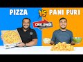 PIZZA Vs PANI PURI CHALLENGE | Pizza Eating Challenge | Golgappa Challenge | Viwa Food World