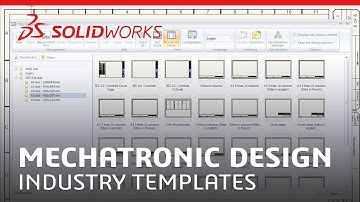 SOLIDWORKS Mechatronics Design: Industry Templates