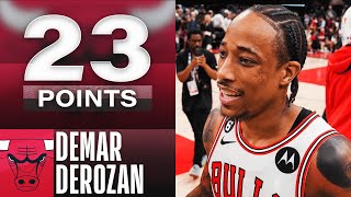 DeMar DeRozan Drops CLUTCH 23 Points In Return To Toronto #ATTPlayIn | April 12, 2023