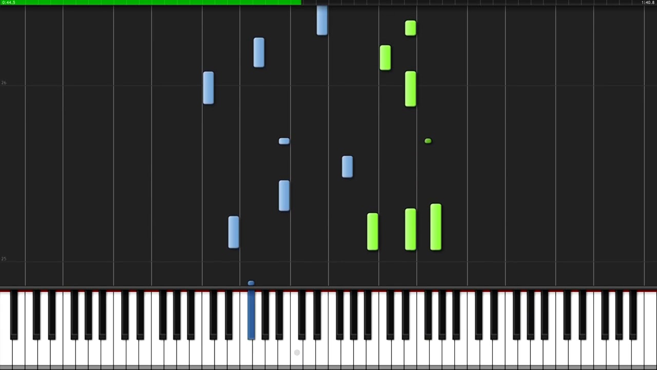 If I Were A Bird   Code Geass Piano Tutorial Synthesia    Nadav Schneider