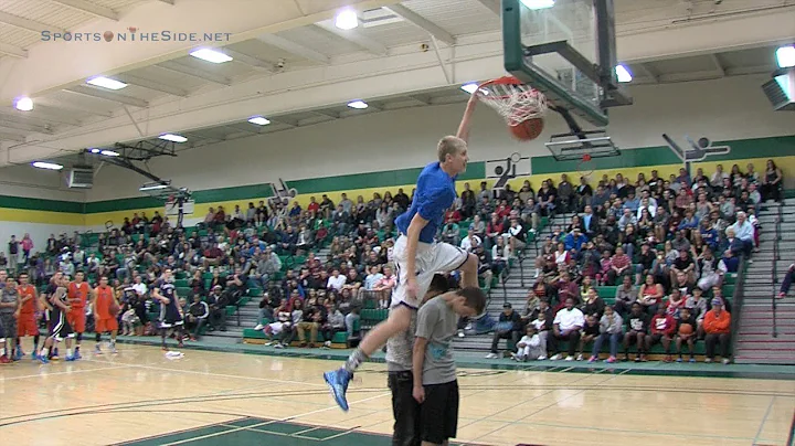 6' 8" Dane Norman, Foothills Christian, East County Slam Dunk Contest, 4/4/14