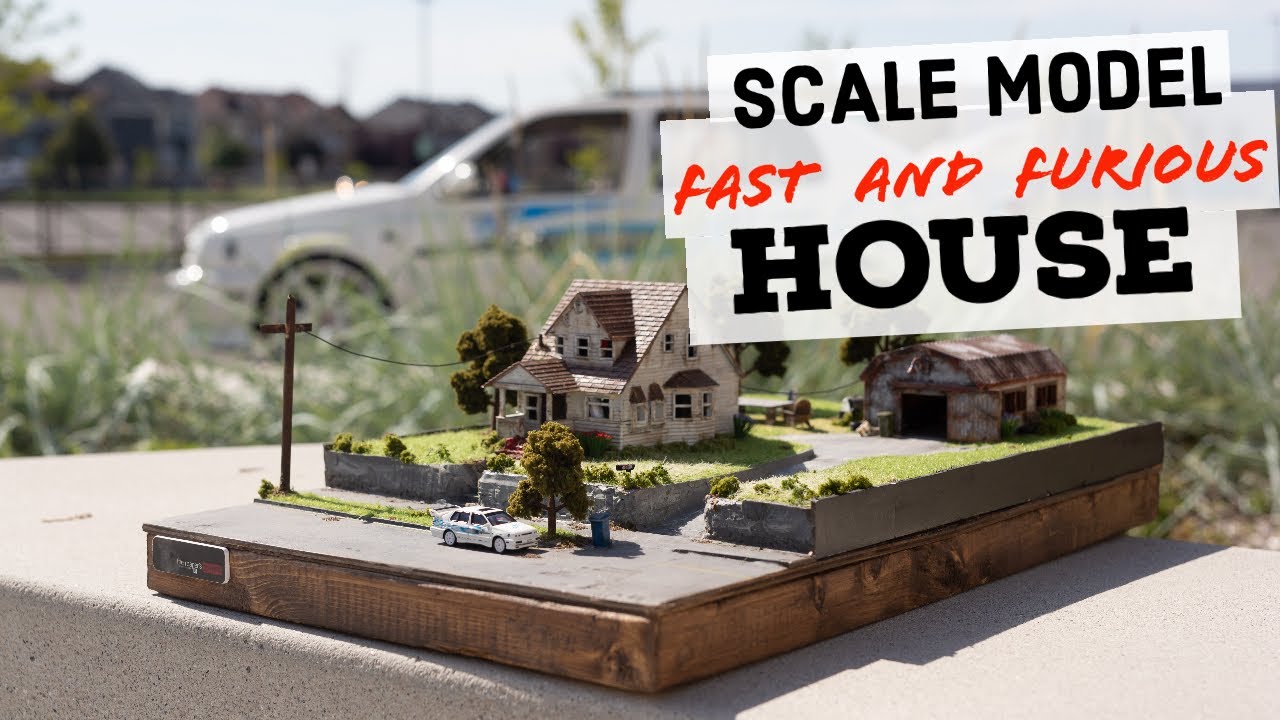 THIS MINIATURE FAST AND FURIOUS HOUSE IS INCREDIBLY REALISTIC