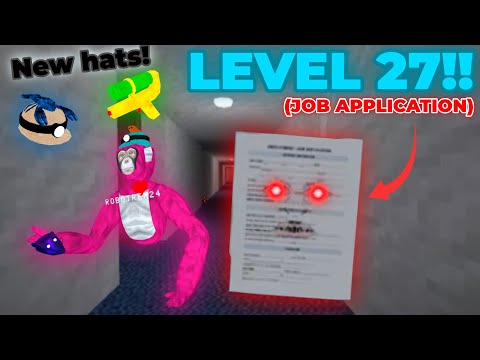 Big Scary Level 27 Has a JOB APPLICATION???