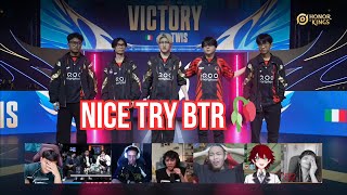 Nt Btr - Reaksi Streamer Ultimate Battle Btr Vs Twis Kic 2025 Hok