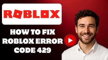 How to Fix Roblox Error Code 429 (Authentication Failed) | 2025 WORKING FIX!