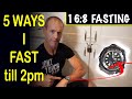 Intermittent Fasting and 5 TIPS to  SUCCEED | 16:8 diet made enjoyable