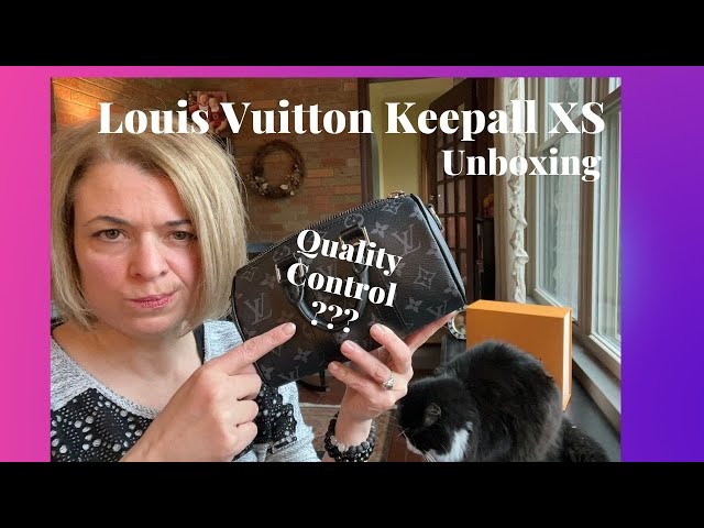 UNBOXED - Louis Vuitton Keepall XS in Taurillon Illusion & Pyramide Glitter  belt - Limited Edition 