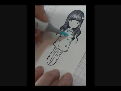 Copic Tutorial--Colori...  White Objects/Images