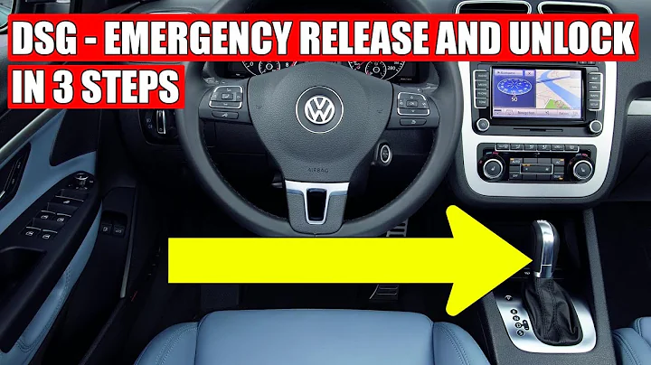 How to manually release and unlock DSG selector on VW, Skoda, Audi, Seat in 3 steps - DayDayNews