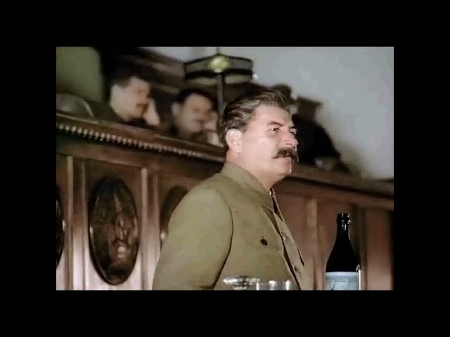 Stalin Speech in English class=