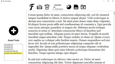 A Modern Text Editor Using Tkinter And Python | 30 Days Of Code