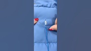 Learn to Fix Hole in Clothes Part 1726 #shorts