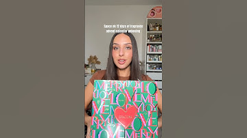 @SpaceNKBeauty 12 days of fragrance advent calendar unboxing !!#adventcalendar #beauty #perfume ￼