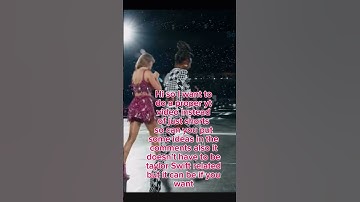 Telll me in the comments! #fyp #shorts #taylorswift #swiftie #video